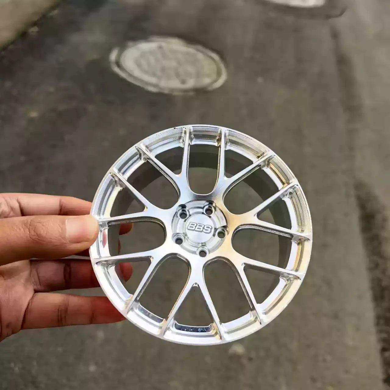 BBS RAYS FORGED Rim Display