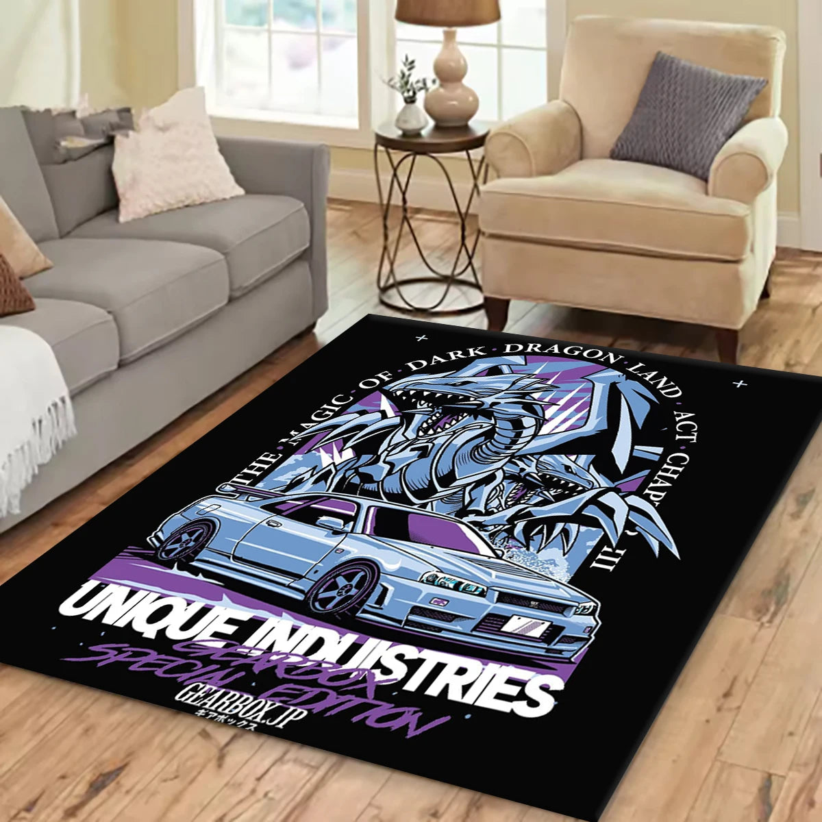 JDM Racing Printed Non-slip Rug