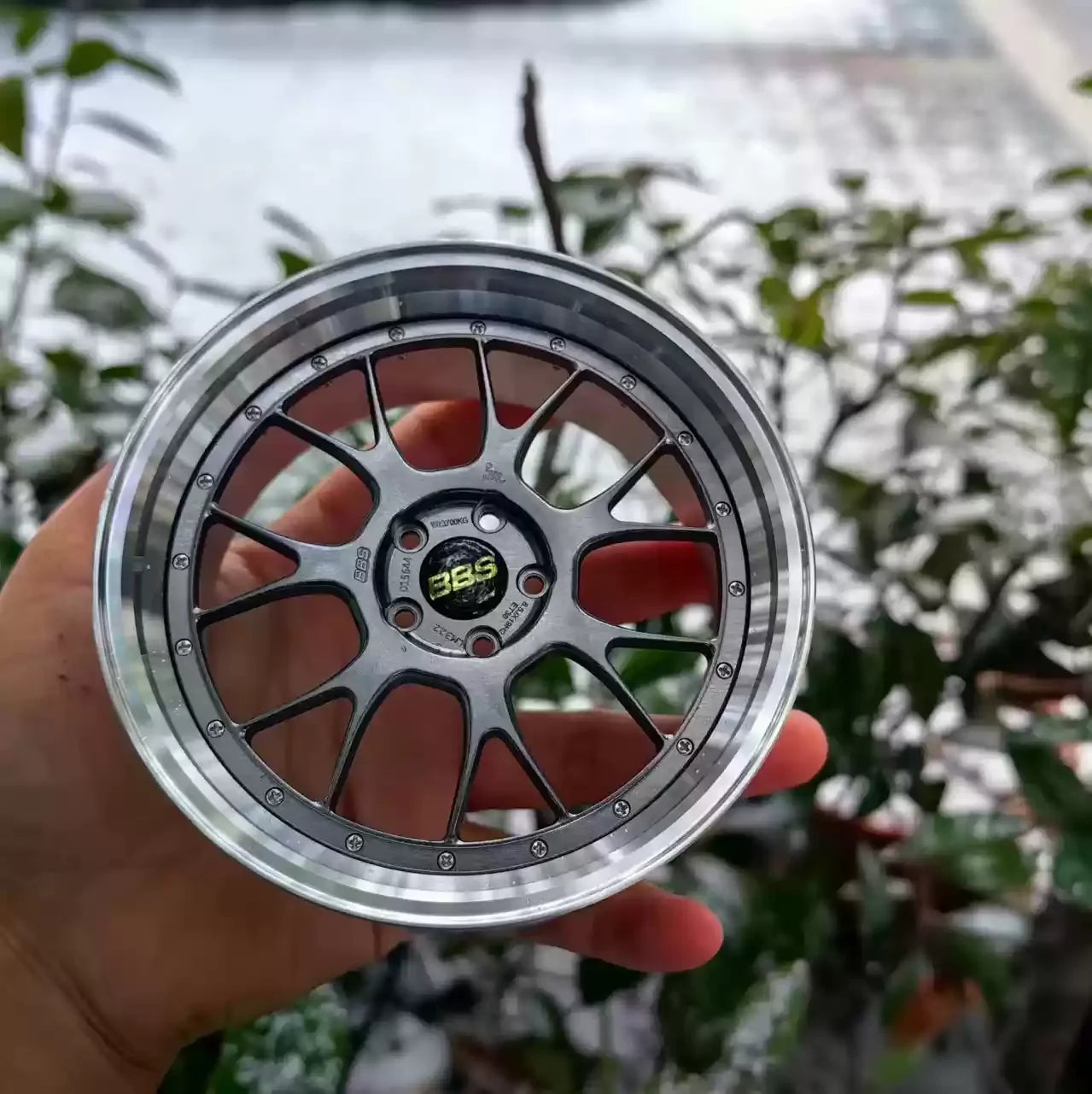 BBS RAYS FORGED Rim Display