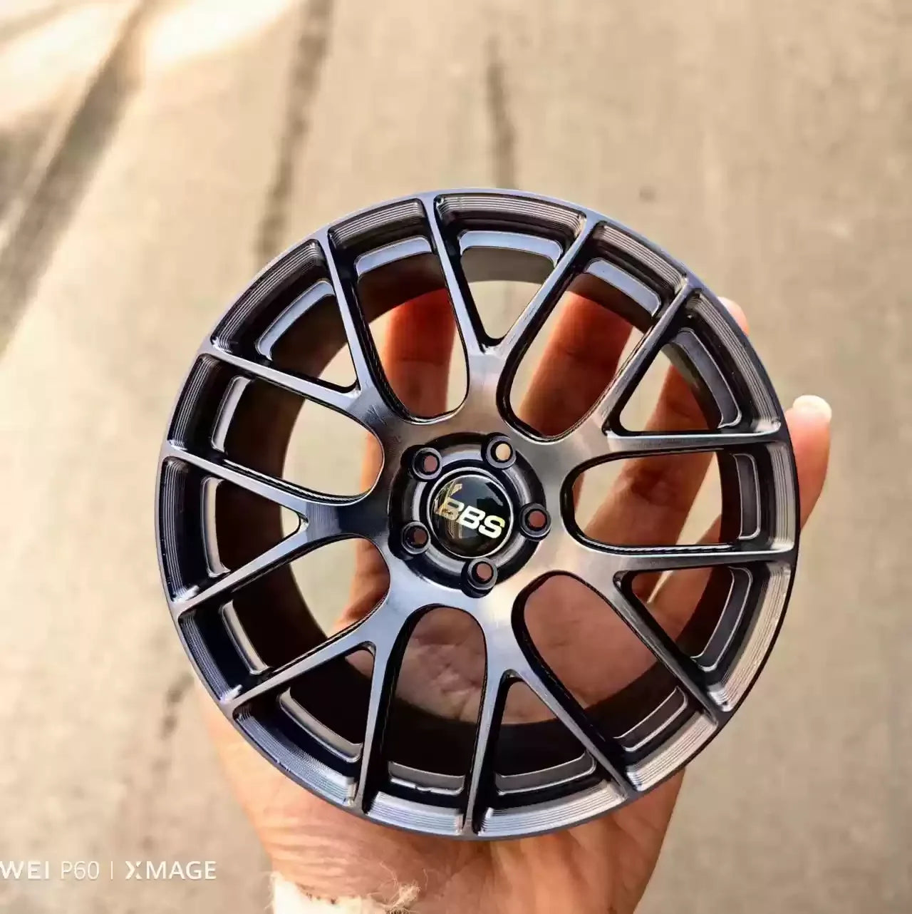 BBS RAYS FORGED Rim Display
