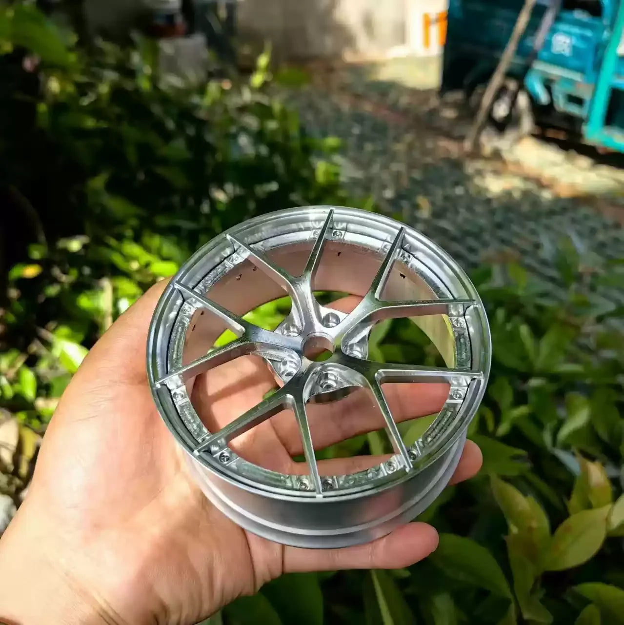 BBS RAYS FORGED Rim Display