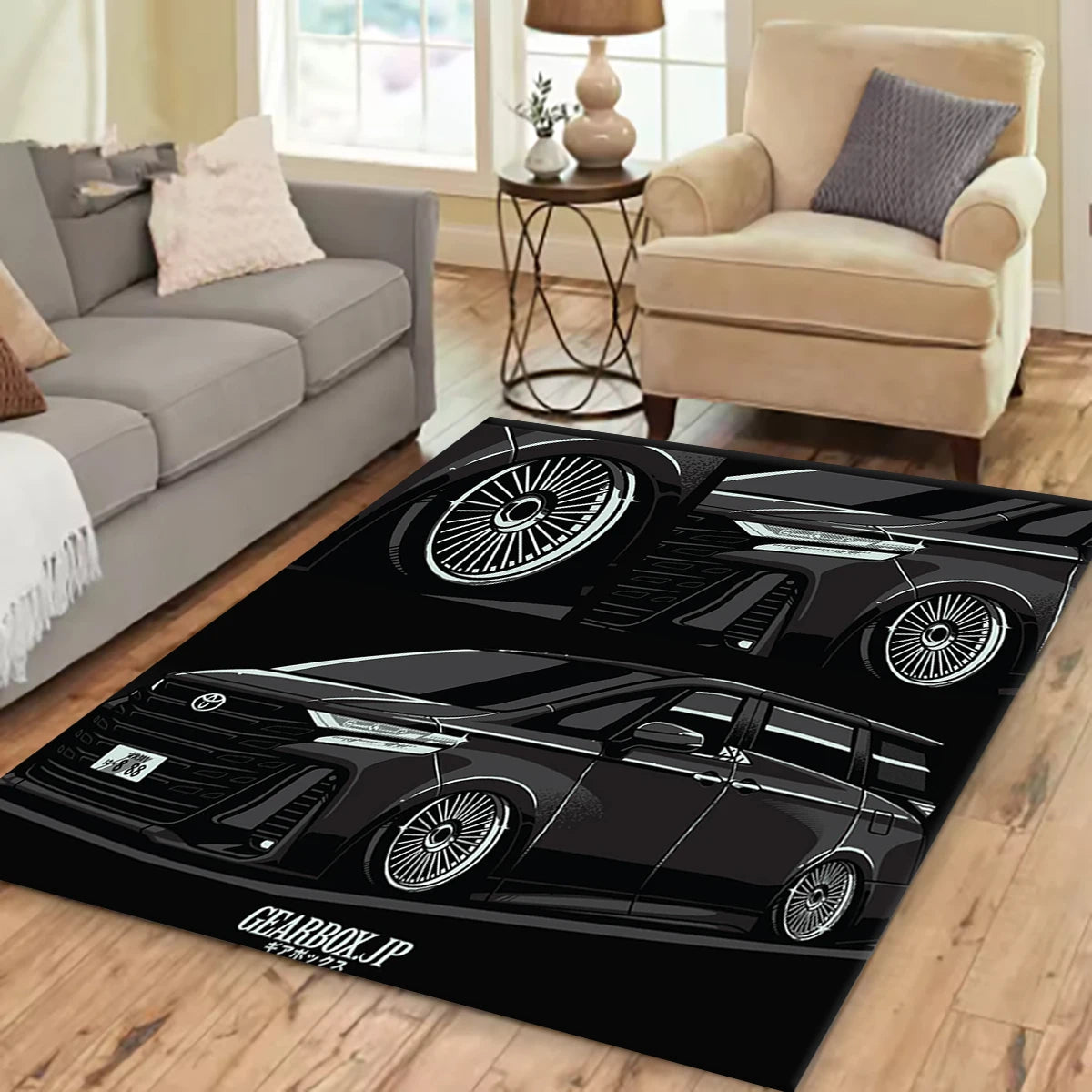 JDM Racing Printed Non-slip Rug